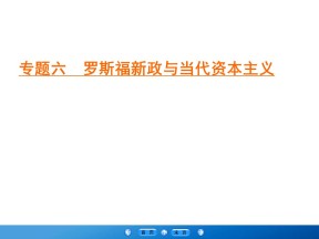 2019-2020学年人民版必修二：专题6 2 罗斯福新政 （课件）（36张）
