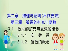 2019-2020学年人教B版选修2-2 3.1.1 实数系 3.1.2 复数的概念 课件（55张）