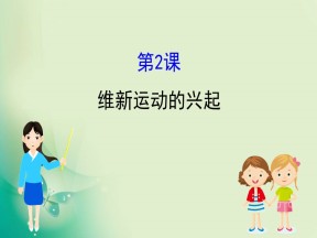 2019-2020学年人教版选修一 9.2  维新运动的兴起 课件（34张）