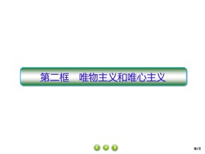 2019-2020学年高中人教A版政治必修四课件：2课2　唯物主义和唯心主义 课件（54张）