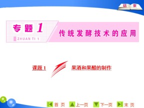 2019-2020学年 人教版 选修1果酒和果醋的制作  课件  （45张）