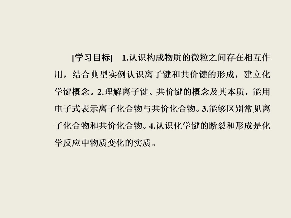 2019-2020学年鲁科版必修2 第2章第1节 化学键与化学反应（第1课时） 课件（37张）第3页