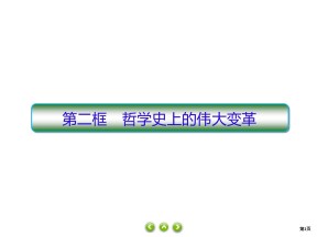 2019-2020学年高中人教版政治必修四课件：3课2　哲学史上的伟大变革  课件（54张）
