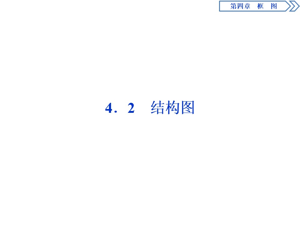 2019-2020学年人教B版选修1-2 4.2　结构图 课件（30张）第1页