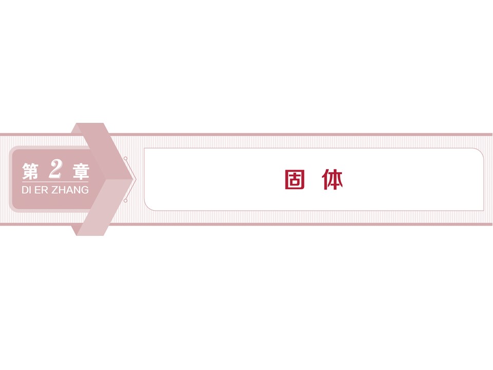 2019-2020学年鲁科版选修3-3 第2章 第1节　晶体和非晶体 课件（22张）第1页