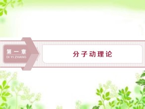 2019-2020学年粤教版选修3-3 第一章 第一节 物体是由大量分子组成的 课件（30张）