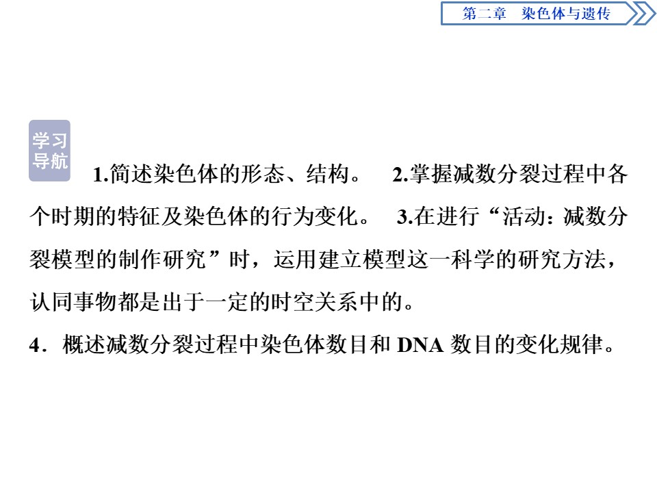 2019-2020学年 浙科版 必修2 染色体及减数分裂中的染色体行为  课件  （60张）第3页