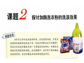 2019-2020学年 人教版 选修1 探讨加酶洗衣粉的洗涤效果     课件  （59张）