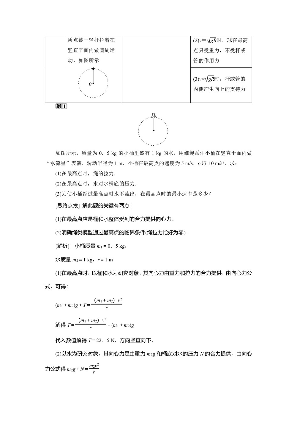 2019-2020学年沪科版必修2 2.3 圆周运动的案例分析 学案第3页