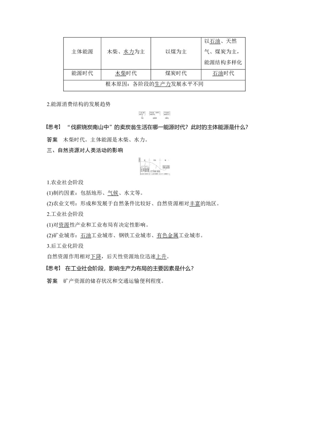 2019-2020学年 湘教版必修一：第四章 自然环境对人类活动的影响 第三节学案 Word版含答案 (2)第2页