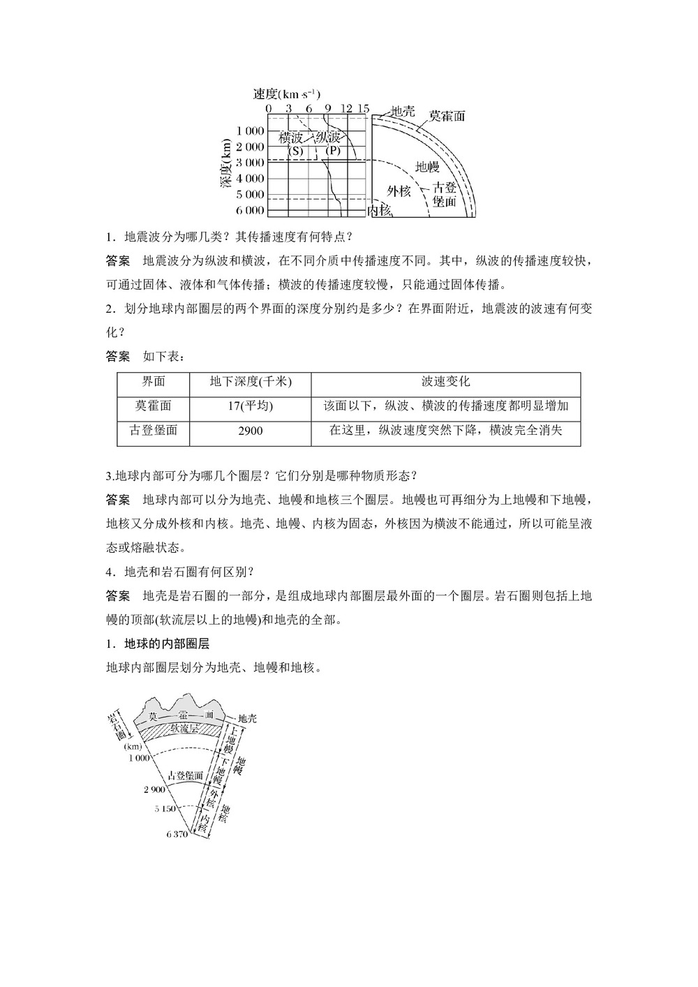 2019-2020学年湘教版必修一:第一章 宇宙中的地球 第四节 学案Word版含答案第3页