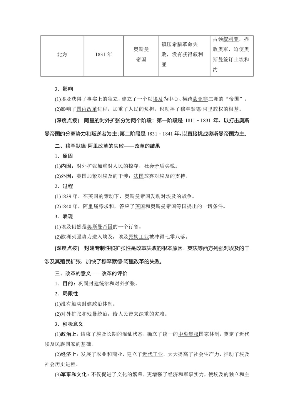 2019-2020学年人教版选修一 第六单元第3课 改革的后果 学案第2页