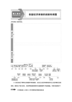 2019-2020学年岳麓版必修二 第14课　社会主义经济体制的建立 学案