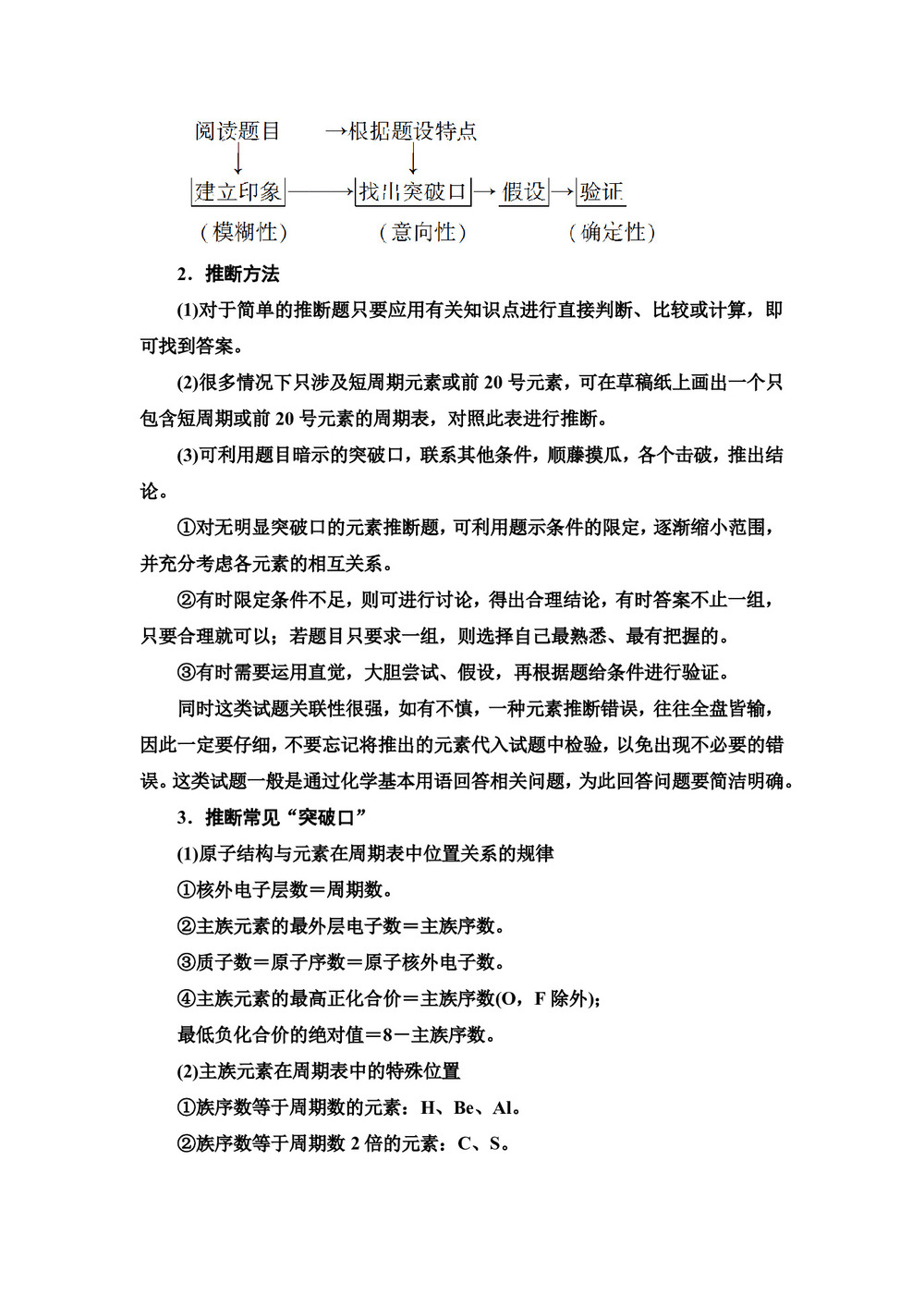 2019-2020学年苏教版必修2专题1  微观结构与物质的多样性专题复习课学案第2页