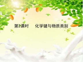 2019-2020学年鲁科版必修2  2.1.2化学键与物质类别 课件（24张）