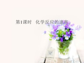 2019-2020学年鲁科版必修2  2.2.1 化学反应的速率 课件（43张）