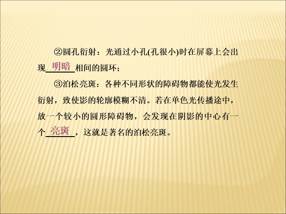 2019-2020学年鲁科版选修3-4 5.2光的衍射 5.3光的偏振课件（49张）第3页