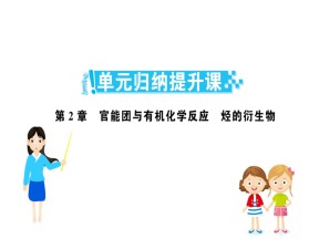 2019-2020学年鲁科版选修5第2章官能团与有机化学反应  烃的衍生物复习课件（19张）