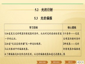 2019-2020学年鲁科版版选修3-4 5.2光的衍涉5.3光的偏振   课件（30张）