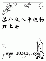 苏科版八年级物理上册